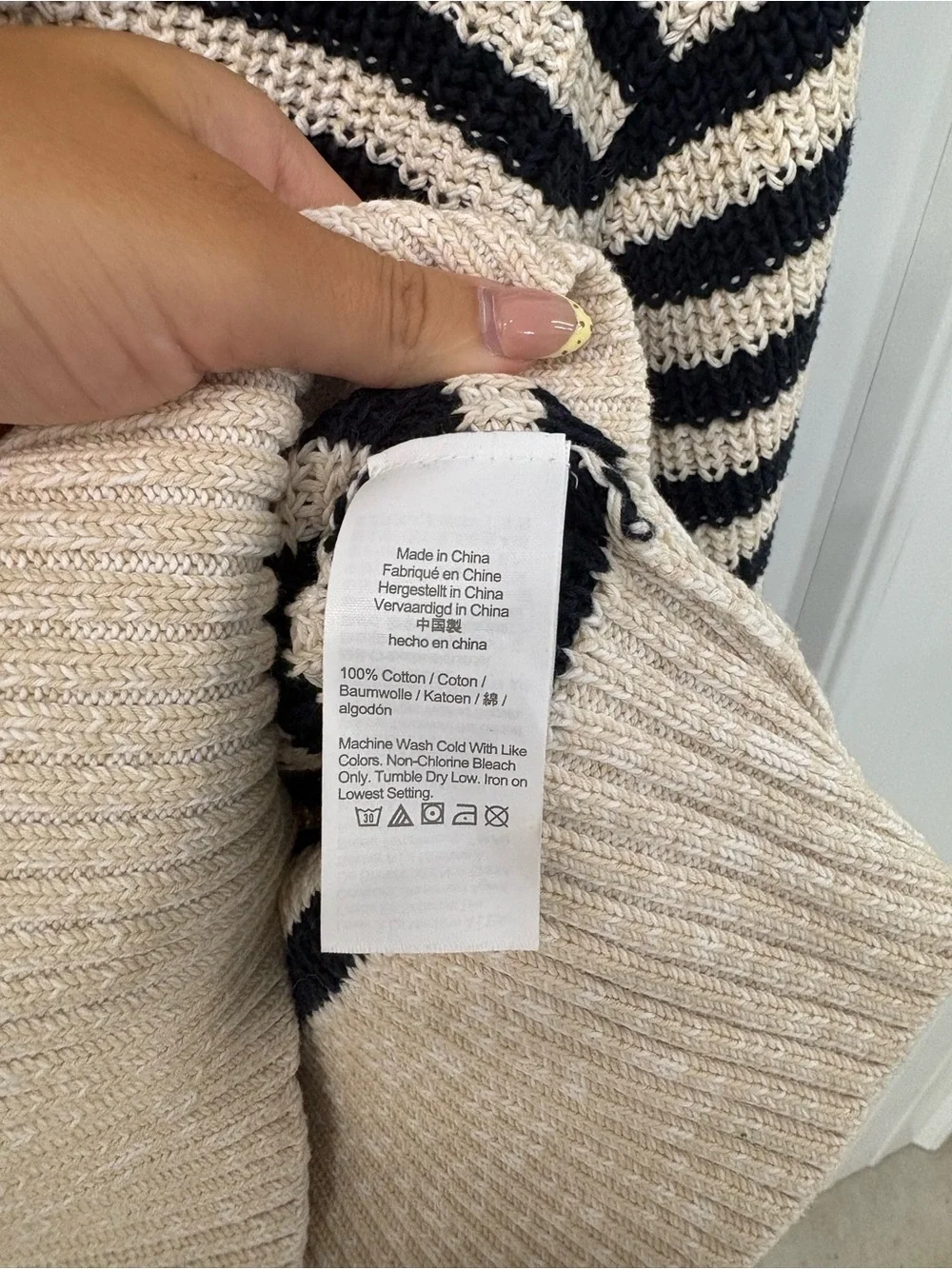 J. Crew soft striped